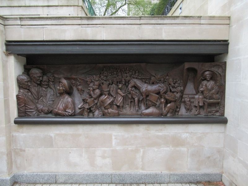 King George VI and Queen Elizabeth Memorial Marker image. Click for full size.