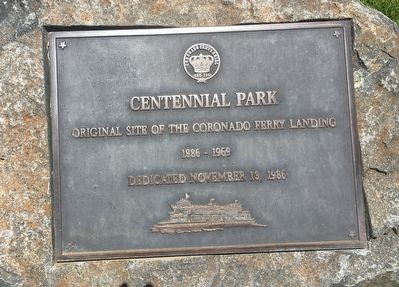 Centennial Park Marker image. Click for full size.