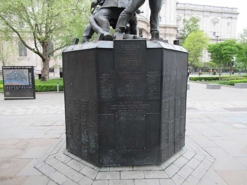 United Kingdom Firefighters National Memorial image. Click for full size.