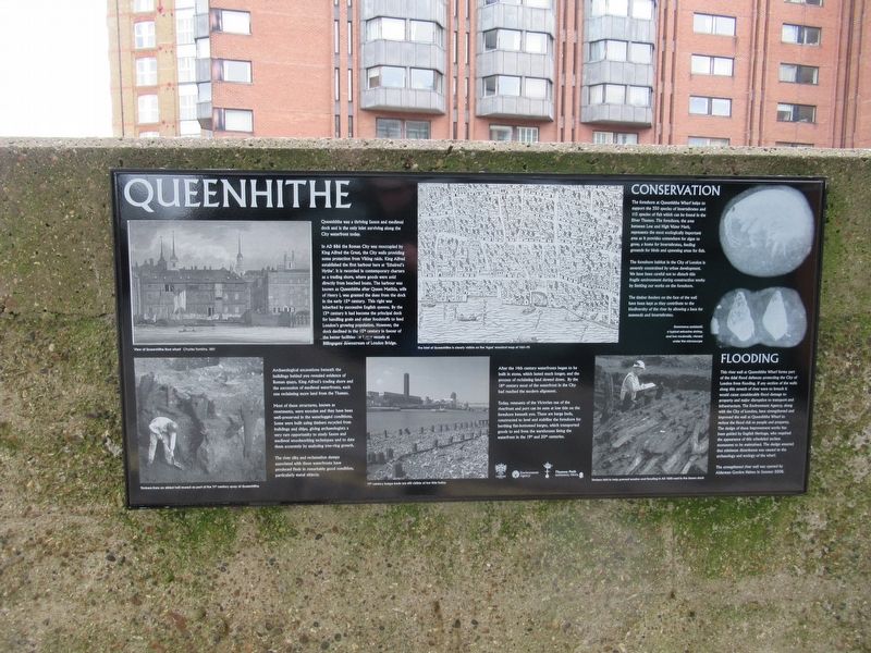 Queenhithe Marker image. Click for full size.