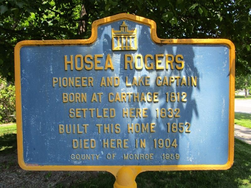 Hosea Rogers Marker image. Click for full size.