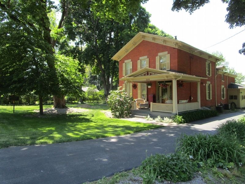 Hosea Rogers Marker & Home. Click for full size. Hosea Rogers Marker & Home image. Click for full size.