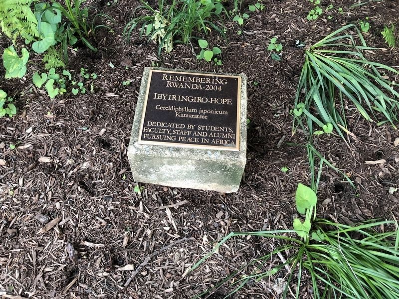 Another nearby dedication marker. Click for full size. Another nearby dedication marker image. Click for full size.