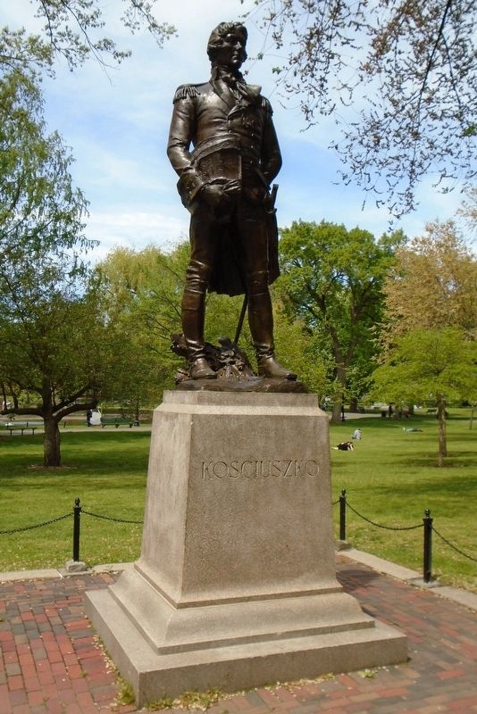 General Tadeusz Kosciuszko Monument. Click for full size. General Tadeusz Kosciuszko Monument image. Click for full size.