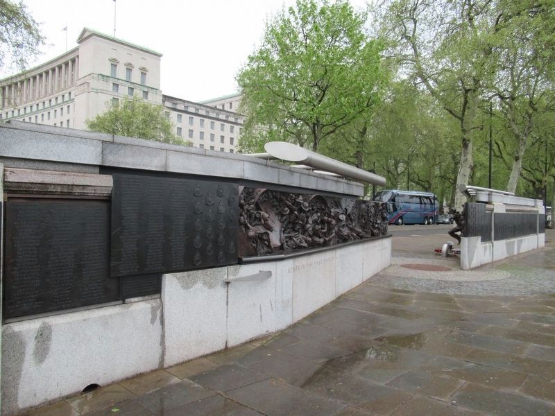 The Battle of Britain Memorial. Click for full size. The Battle of Britain Memorial image. Click for full size.