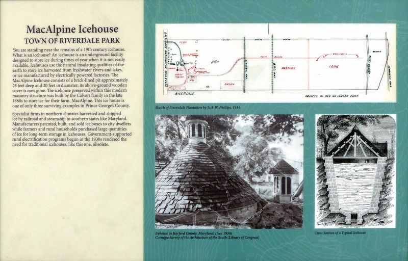 MacAlpine Icehouse Marker image. Click for full size.