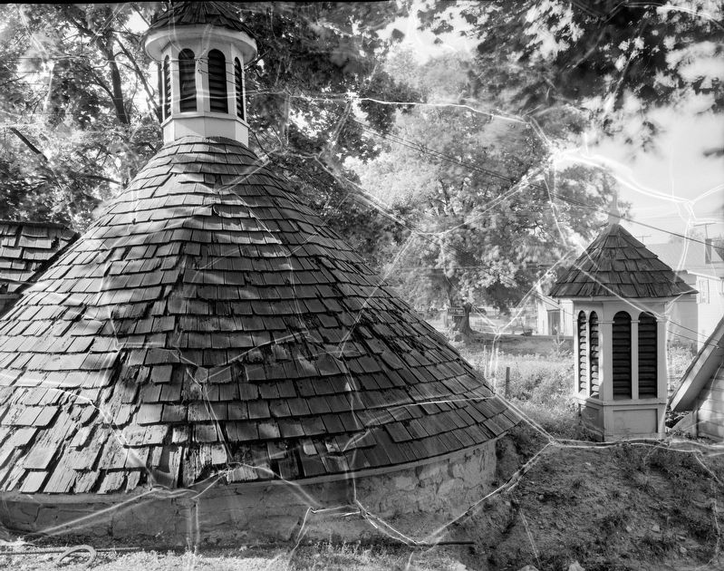 Ice house, Harford County, Maryland by Frances Benjamin Johnston, 1930s image. Click for full size.