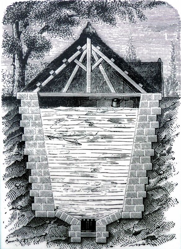 Cross Section of Typical Icehouse image. Click for full size.