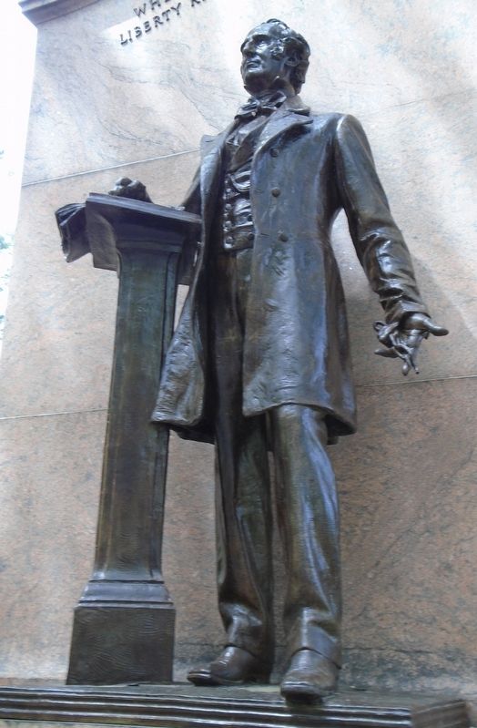 Wendell Phillips Statue image. Click for full size.