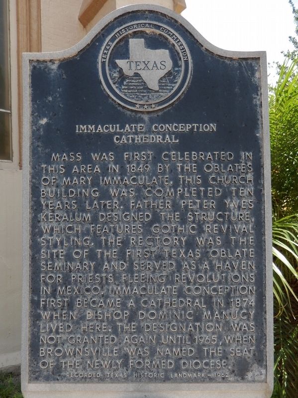 Immaculate Conception Cathedral Marker image. Click for full size.