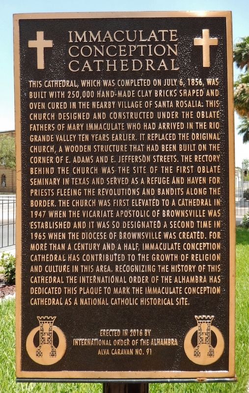 Immaculate Conception Cathedral Marker image. Click for full size.