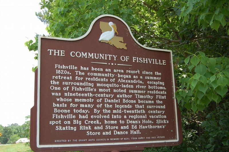 The Community of Fishville Marker image. Click for full size.