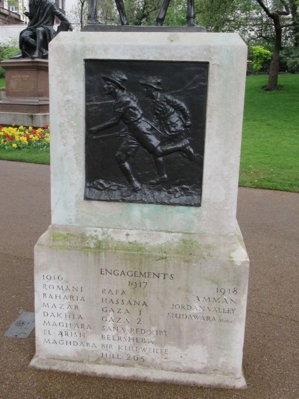 Imperial Camel Corps Memorial image. Click for full size.