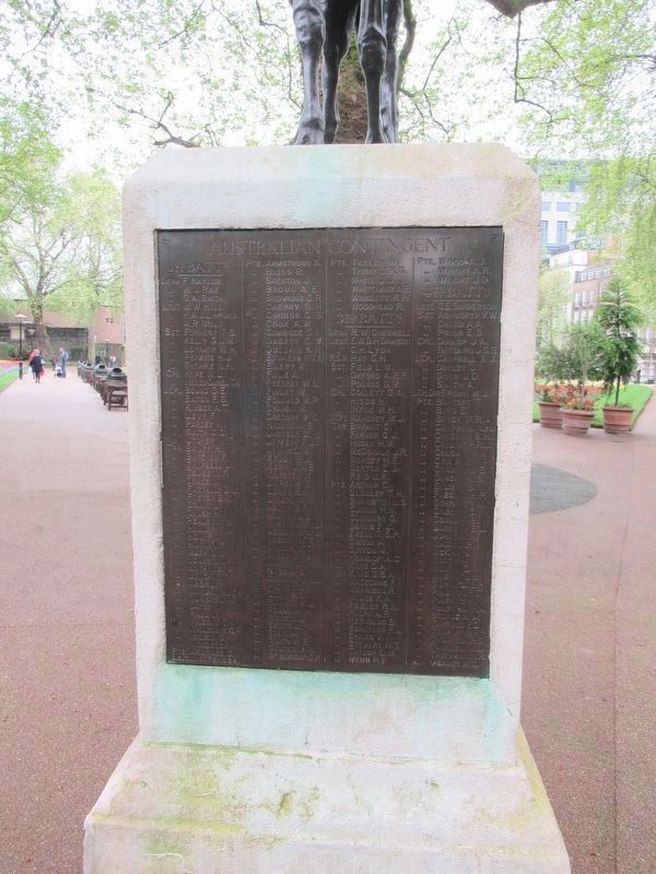 Imperial Camel Corps Memorial. Click for full size. Imperial Camel Corps Memorial image. Click for full size.