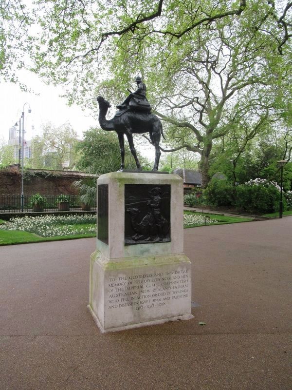 Imperial Camel Corps Memorial. Click for full size. Imperial Camel Corps Memorial image. Click for full size.