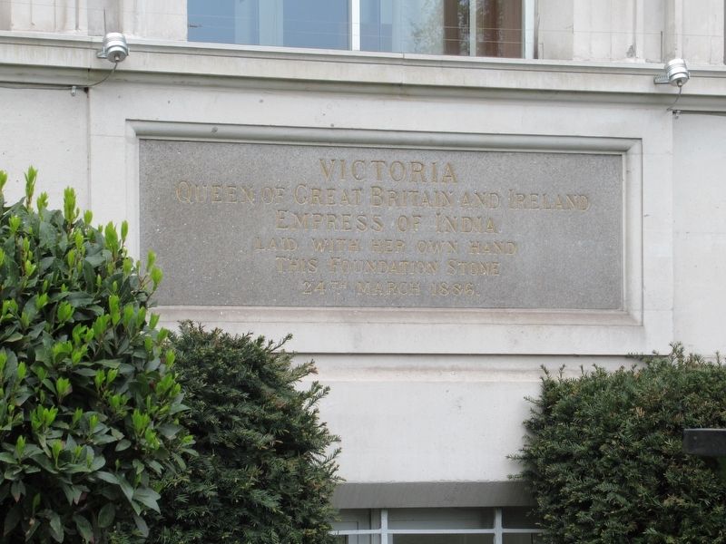 Foundation Stone Marker image. Click for full size.