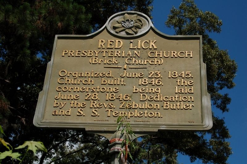 Red Lick Marker image. Click for full size.