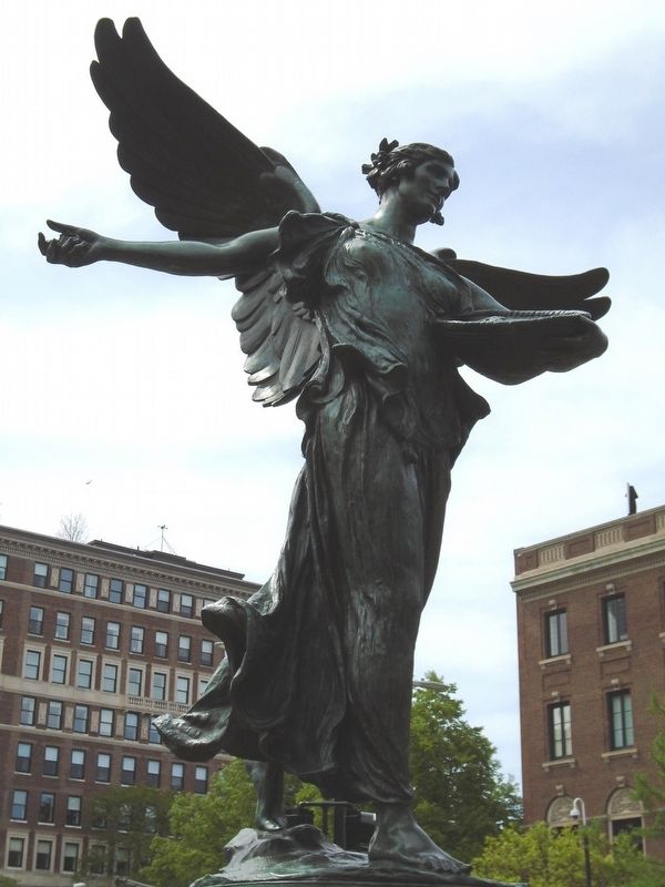 George Robert White Monument Statue. Click for full size. George Robert White Monument Statue image. Click for full size.