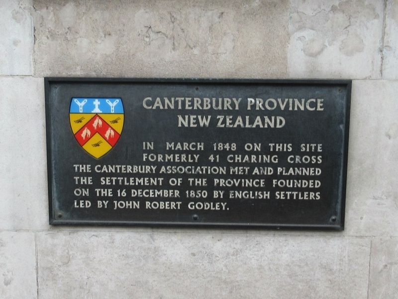 Canterbury Province New Zealand Marker image. Click for full size.