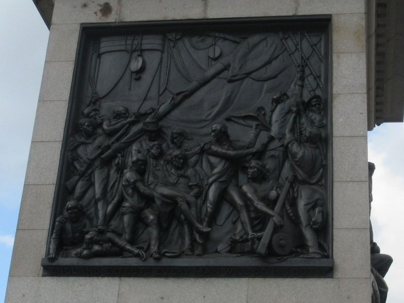 The Death of Nelson at Trafalgar. Click for full size. The Death of Nelson at Trafalgar image. Click for full size.