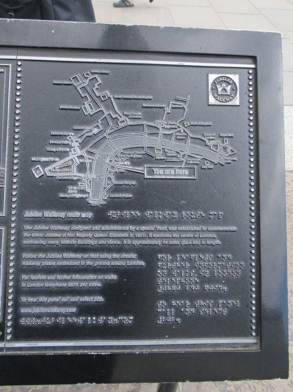 Trafalgar Square Marker image. Click for full size.