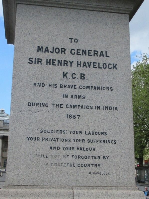 Major General Sir Henry Havelock Marker image. Click for full size.