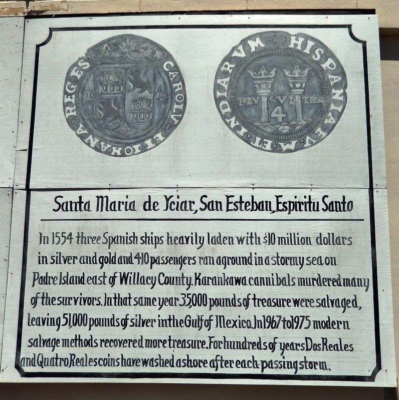 Santa Maria de Yciar, San Esteban, Espiritu Santu Marker image. Click for full size.
