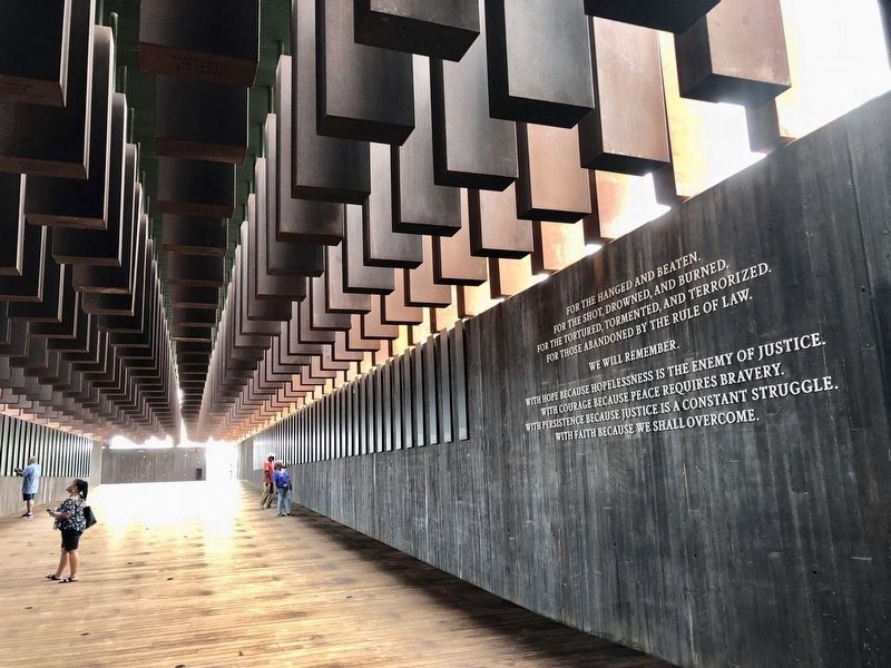 The National Memorial for Peace and Justice image. Click for full size.