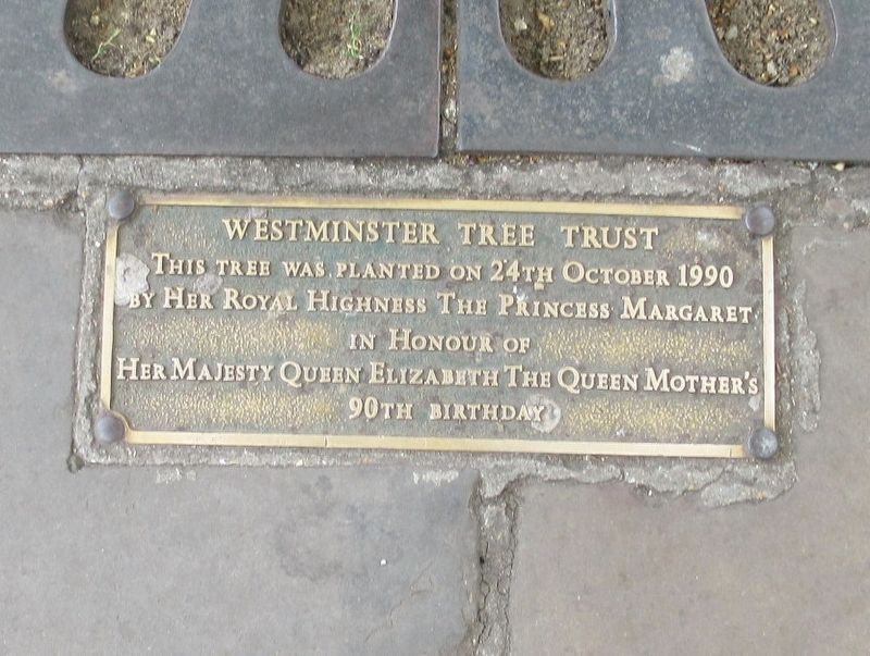 Westminster Tree Trust Marker image. Click for full size.