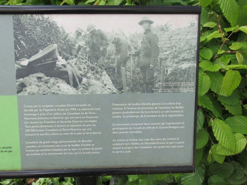 Canada Memorial Marker image. Click for full size.