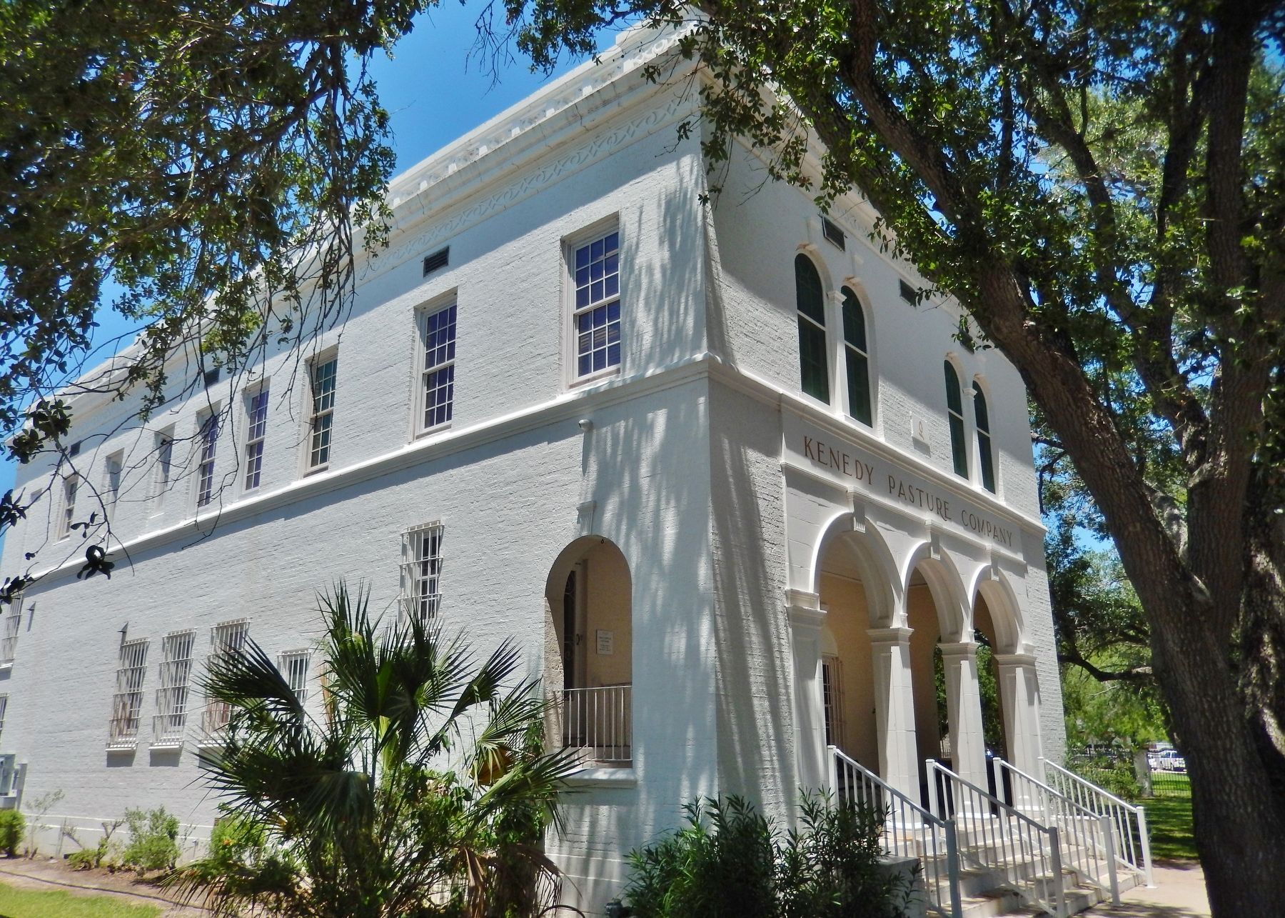 Kenedy Pasture Company Ranch Museum (<i>corner view from near marker</i>) image. Click for full size.