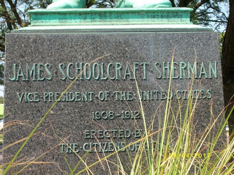 James Schoolcraft Sherman Marker image. Click for full size.