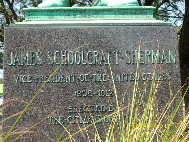 James Schoolcraft Sherman Marker. Click for full size. James Schoolcraft Sherman Marker image. Click for full size.