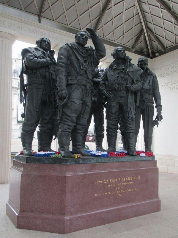 Bomber Command Memorial image. Click for full size.