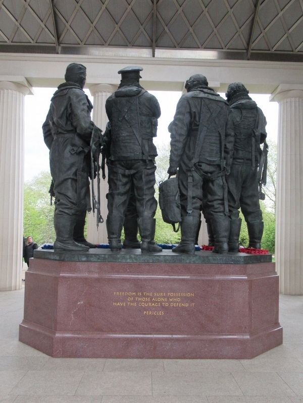 Bomber Command Memorial image. Click for full size.