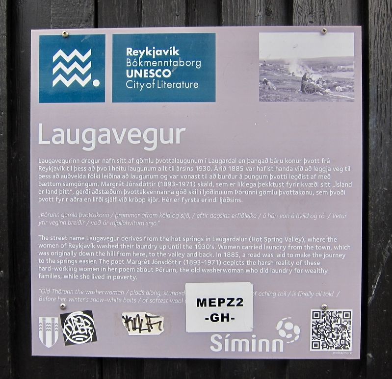 Laugavegur Marker image. Click for full size.