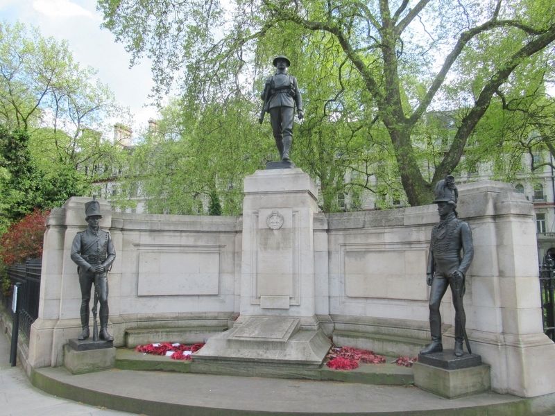 Rifle Brigade War Memorial. Click for full size. Rifle Brigade War Memorial image. Click for full size.