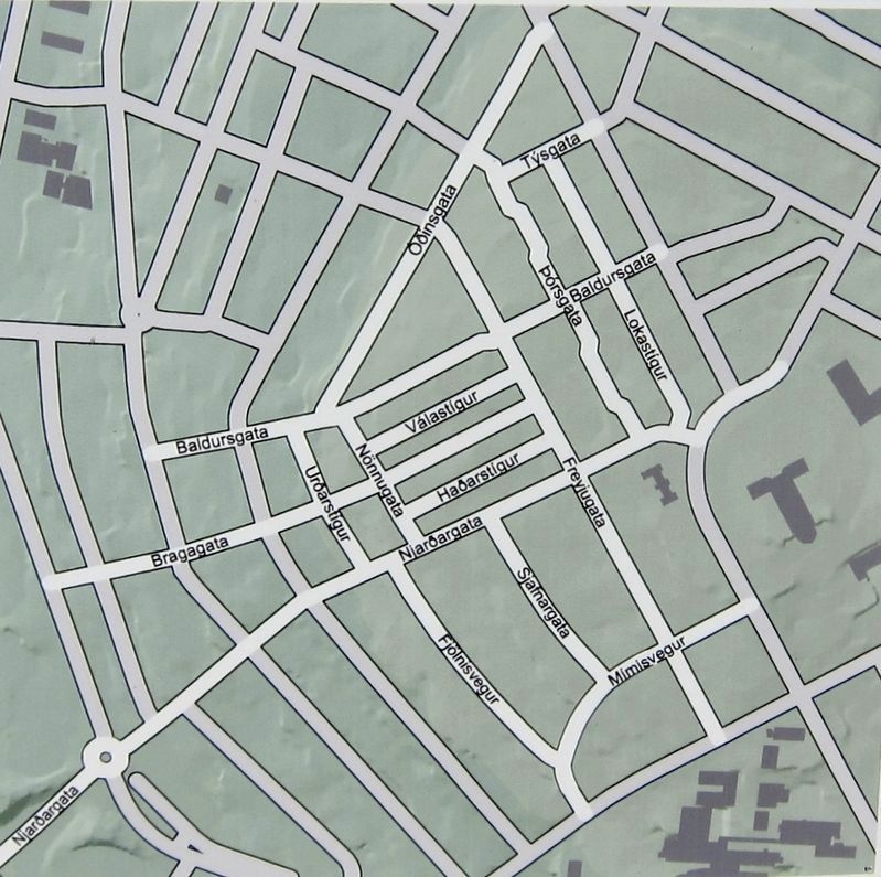 Neighbourhood of the Gods Marker - Inset Map of Neighbourhood image. Click for full size.
