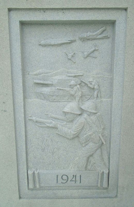War Memorial 1941 Relief image. Click for full size.