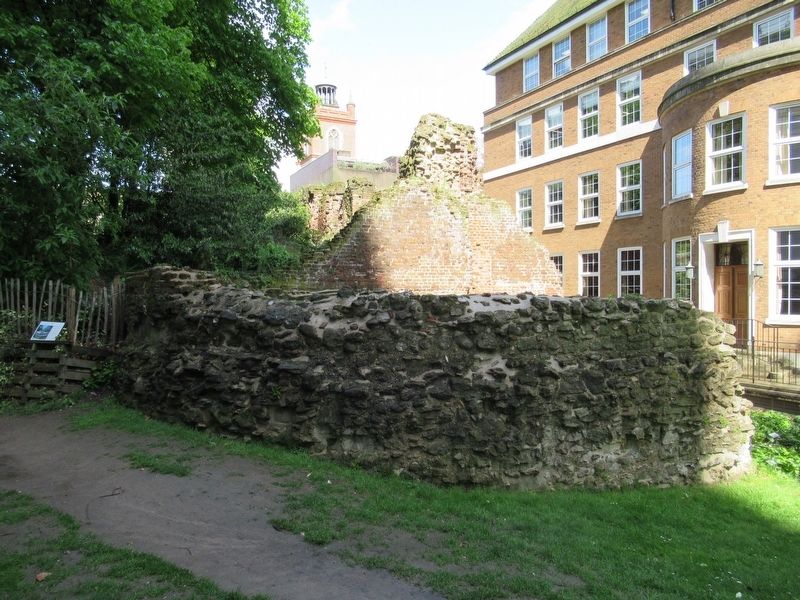 London City Wall - Bastion 13 Marker image. Click for full size.