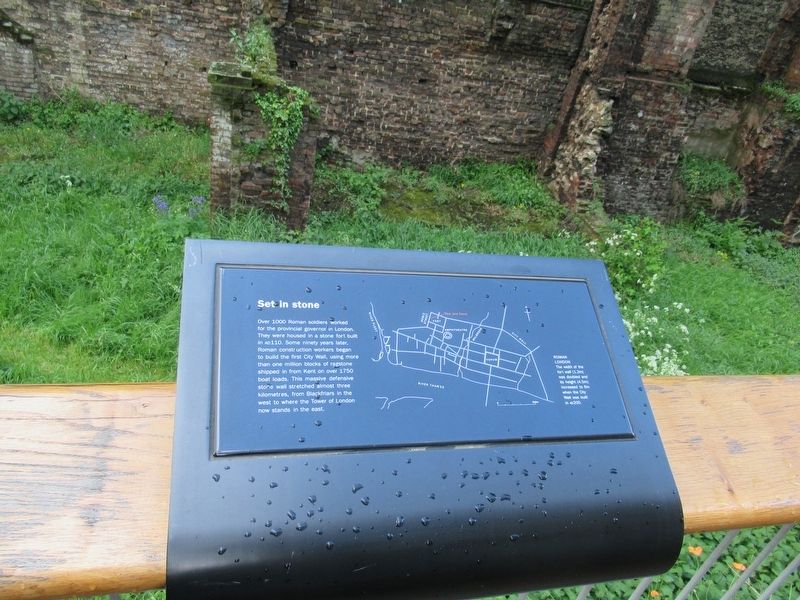Set in stone Marker. Click for full size. Set in stone Marker image. Click for full size.
