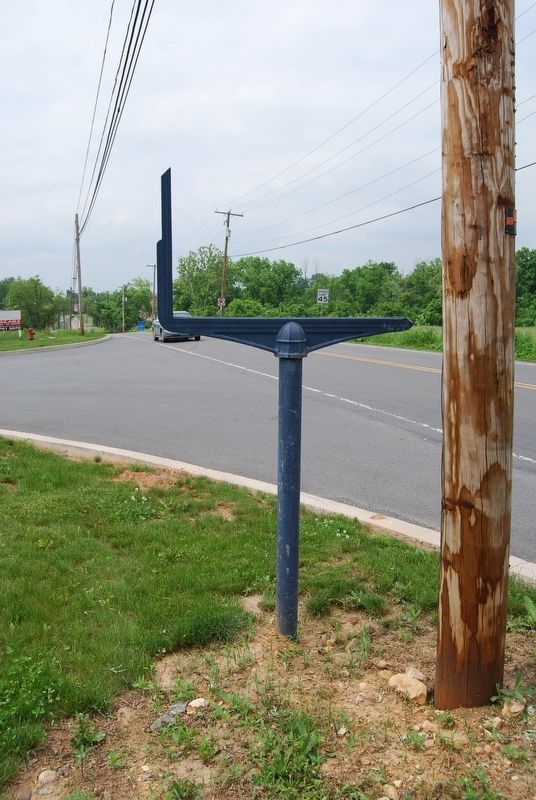 Tuscarora Path Marker. Click for full size. Tuscarora Path Marker image. Click for full size.