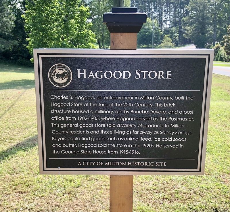 Hagood Store Marker image. Click for full size.