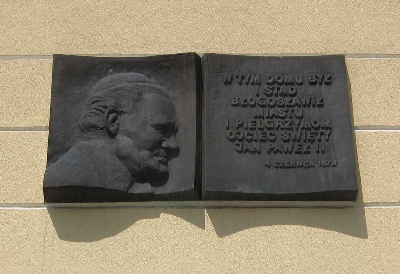 Pope John Paul II Marker. Click for full size. Pope John Paul II Marker image. Click for full size.