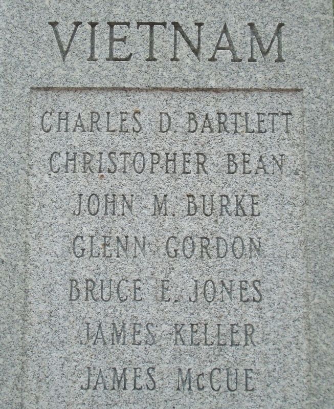 War Memorial Vietnam War Honored Dead image. Click for full size.