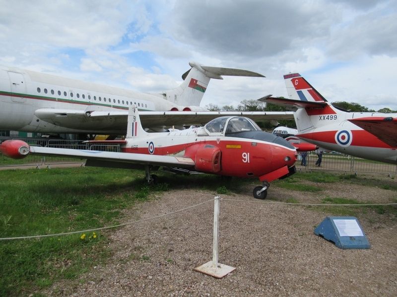 BAC/Hunting Jet Provost image. Click for full size.