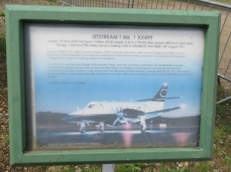 Jetstream T Mk. 1 Marker image. Click for full size.