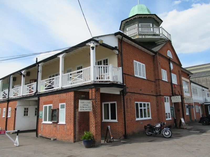 Brooklands Clerk of the Course Office image. Click for full size.