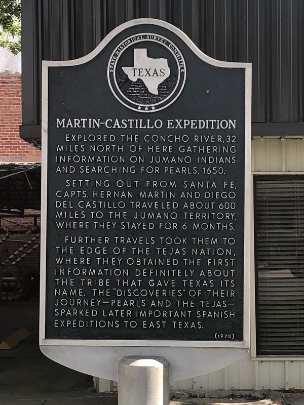 Martin-Castillo Expedition Marker image. Click for full size.