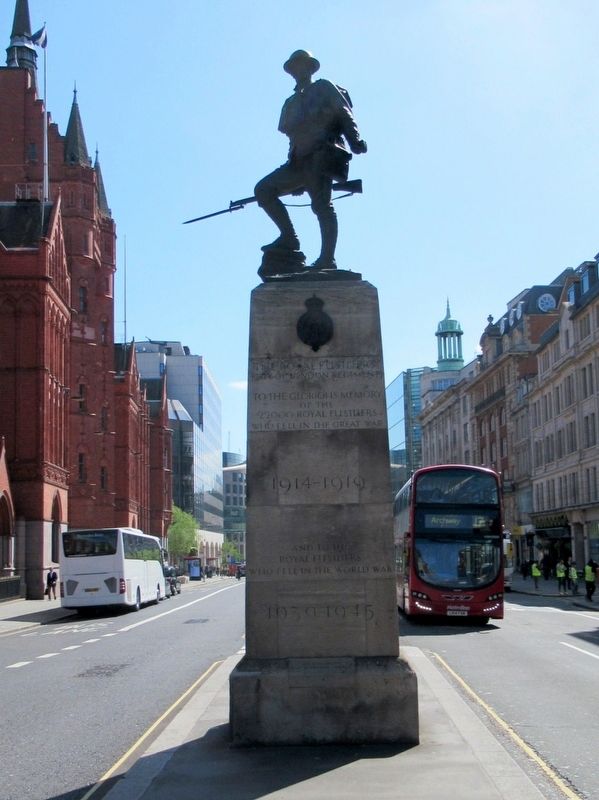 Royal Fusiliers Memorial. Click for full size. Royal Fusiliers Memorial image. Click for full size.